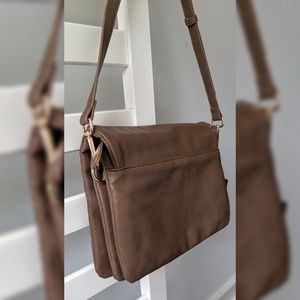 WB Personalize Your Life Taupe Crossbody Purse